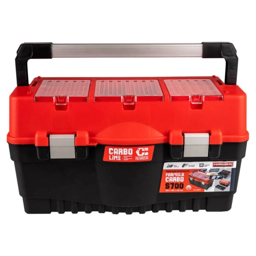 Ящик для инструмента HAISSER Formula S700 Carbo Alu 27" красный 595x289x328 мм - 2