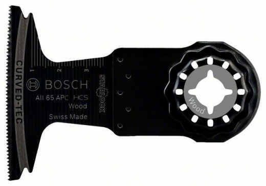 Погружное пильное полотно по дереву Bosch Starlock HCS AII 65 APC Wood, 5 шт Погружное пильное полотно по дереву Bosch Starlock HCS AII 65 APC Wood, 5 шт