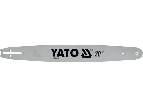 Шина направляющая цепной пилы YATO YT-84938 L= 20"/ 50 см (78 звена) для цепей YT-849441 Шина направляющая цепной пилы YATO YT-84938 L= 20"/ 50 см (78 звена) для цепей YT-849441