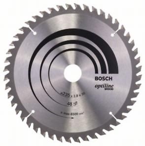 Диск пильний Bosch Optiline Wood 235 x 30/25, Z48 Диск пильний Bosch Optiline Wood 235 x 30/25, Z48