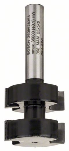 Гребневая фреза Bosch Standard for Wood 8x25x58 мм Гребневая фреза Bosch Standard for Wood 8x25x58 мм