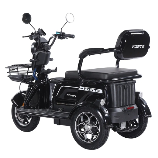 Трицикл аккумуляторный Forte Family-WN1072 Черный - 2