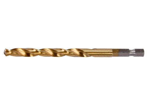 Свердло по металу YATO YT-44766 HEX 1/4" HSS-TIN 7 x 109/69 мм Свердло по металу YATO YT-44766 HEX 1/4" HSS-TIN 7 x 109/69 мм