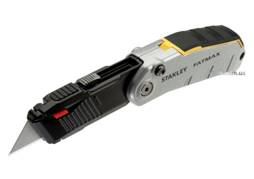 Нож STANLEY "FatMax" FMHT0-10320 складное выдвижное трапецевидное лезвие +3 запасных лезвия - 1