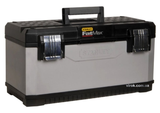 Ящик для инструмента STANLEY 1-95-616 "FatMax" 23" профессиональный серый металлопластиковый - 1