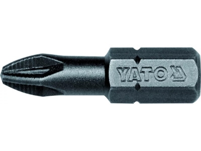 Насадка отверточная YATO YT-7811 "Pozidriv" PZ2 x 25 мм HEX 1/4" 50 шт - 1