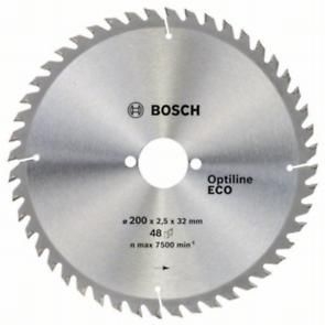 Диск пильний Bosch Optiline Wood ECO 200х32, Z48 Диск пильний Bosch Optiline Wood ECO 200х32, Z48