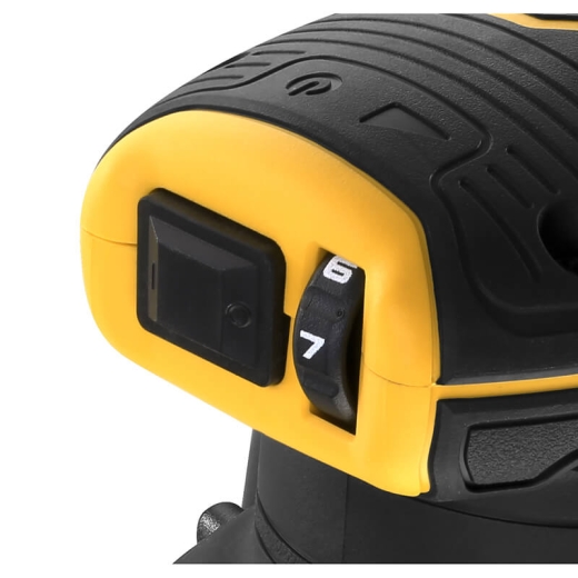 Шліфмашина ексцентрикова акумуляторна DeWALT DCW210N - 4