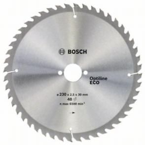 Диск пильний Bosch Optiline Wood ECO 230х30, Z48 Диск пильний Bosch Optiline Wood ECO 230х30, Z48