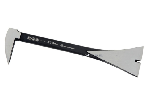 Лом-цвяходер кований STANLEY 0-55-116 "Precision Molding Bar" 200 мм Лом-цвяходер кований STANLEY 0-55-116 "Precision Molding Bar" 200 мм