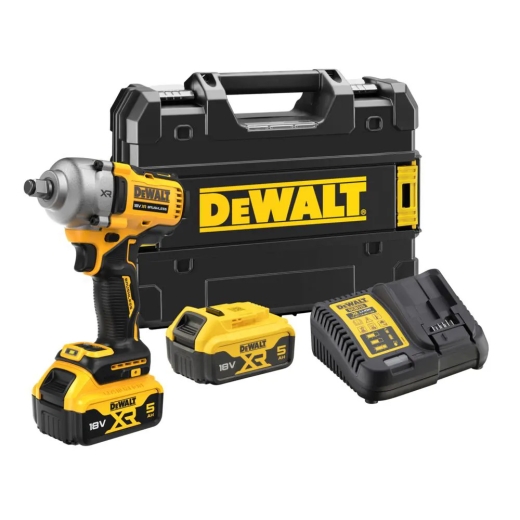 Гайковерт ударный аккумуляторный бесщеточный DeWALT DCF891P2T - 1