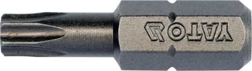 Насадка викруткова YATO YT-78144 "TORX" T25 x 25 мм HEX 1/4" 10 шт Насадка викруткова YATO YT-78144 "TORX" T25 x 25 мм HEX 1/4" 10 шт