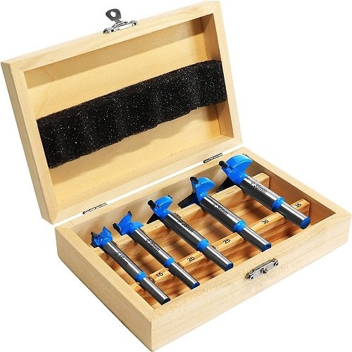 Набір свердел Форстнера по дереву S&R 5 шт - 1