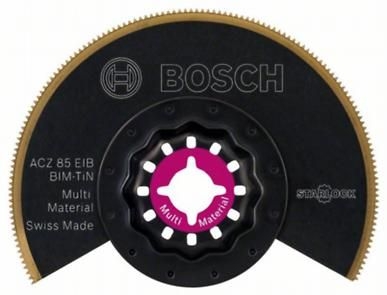 Сегментированное пильное полотно Bosch Starlock BIM-TiN ACZ 85 EIB Multi Material Сегментированное пильное полотно Bosch Starlock BIM-TiN ACZ 85 EIB Multi Material