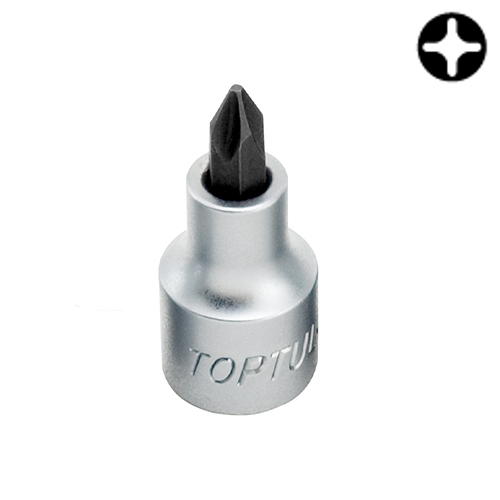 Бита с торцевой головкой PH4 TOPTUL 37мм 1/4" BCAA08P4 - 1