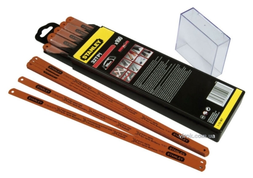 Полотно по металлу STANLEY 1-15-907-1 32 зуб/1" 300 мм. молибденовое 1 шт. - 1