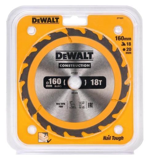 Диск пильный DeWALT DT1931 СONSTRUCTION - 2