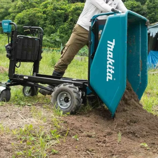 Акумуляторна садова тачка Makita DCU603Z (без АКБ та ЗП) - 4