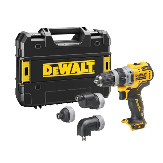 Дрель-шуруповерт аккумуляторная бесщеточная со сменными насадками DeWALT DCD703NT Дрель-шуруповерт аккумуляторная бесщеточная со сменными насадками DeWALT DCD703NT