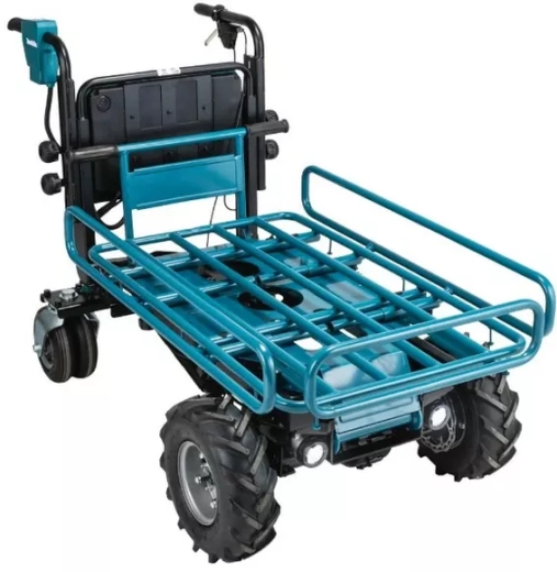 Акумуляторна садова тачка Makita DCU604Z (без АКБ та ЗП) Акумуляторна садова тачка Makita DCU604Z (без АКБ та ЗП)