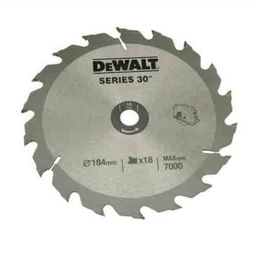 Диск пильний DeWALT DT1938 184х16 мм 18Z Диск пильний DeWALT DT1938 184х16 мм 18Z