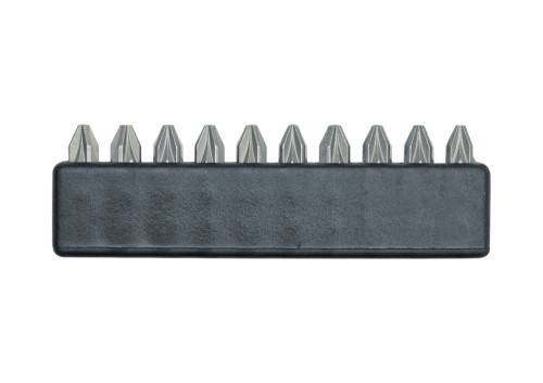 Насадка отверточная VOREL 65520 PZ2 x 25 мм CrV 10 шт - 1