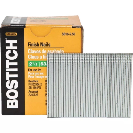 Цвяхи BOSTITCH SB16-2.50 Цвяхи BOSTITCH SB16-2.50