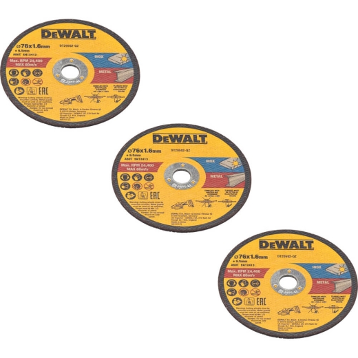 Набор кругов отрезных DeWALT DT20592 - 4 Набор кругов отрезных DeWALT DT20592 - 4