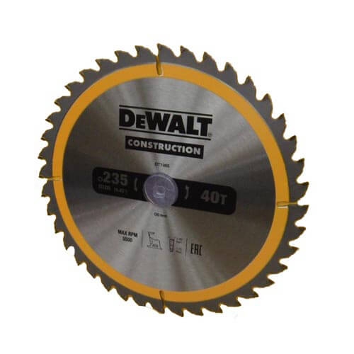 Диск пильный DeWALT DT1955 235х30 мм 40Z Диск пильный DeWALT DT1955 235х30 мм 40Z