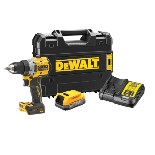 Дрель-шуруповерт аккумуляторная бесщеточная DeWALT DCD800E1T Дрель-шуруповерт аккумуляторная бесщеточная DeWALT DCD800E1T