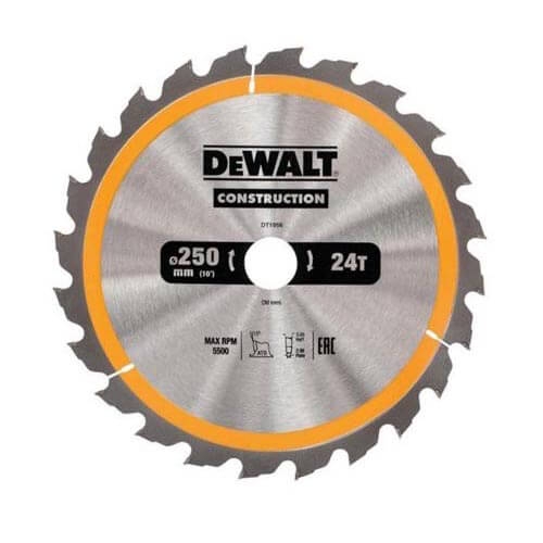 Диск пильный DeWALT DT1956 250х30 мм 24Z Диск пильный DeWALT DT1956 250х30 мм 24Z