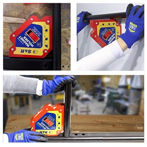 Магнітний тримач S&R з перемикачем On/Off 25 кг 45˚, 90˚, 135˚ - 4