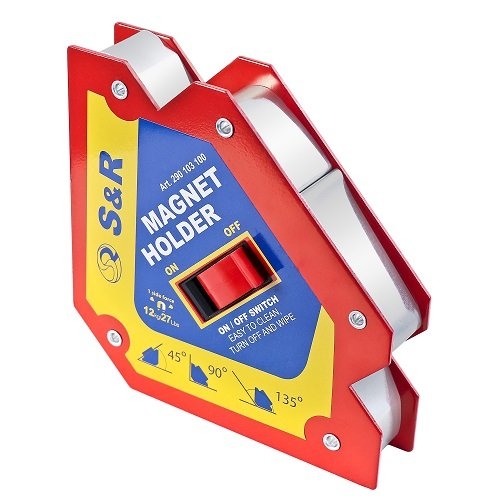 Магнітний тримач S&R з перемикачем On/Off 25 кг 45˚, 90˚, 135˚ - 3
