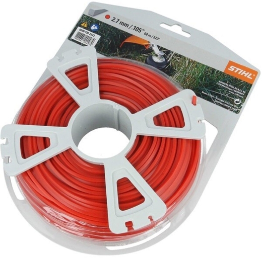 Косильная струна STIHL Ø2,7 мм х 65 м квадратная Косильная струна STIHL Ø2,7 мм х 65 м квадратная