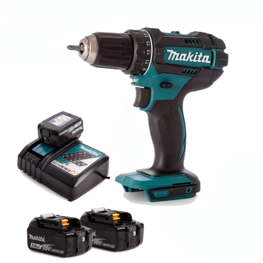 Акумуляторний дриль-шуруповерт Makita DDF 482 RFE3 Акумуляторний дриль-шуруповерт Makita DDF 482 RFE3