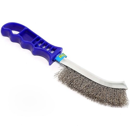 Набор ручных щеток S&R 3 шт. (металл, нерж., латунь) - 4