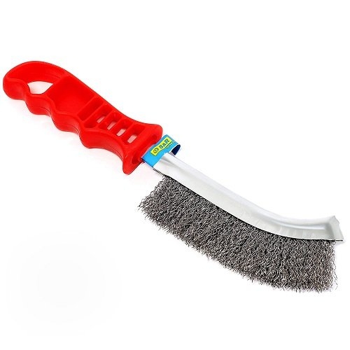 Набор ручных щеток S&R 3 шт. (металл, нерж., латунь) - 2