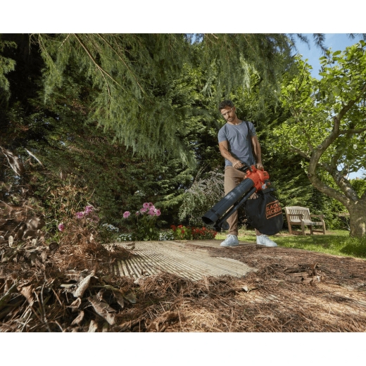 Садовий пилосос акумуляторний безщітковий BLACK+DECKER BCBLV3625L1 - 6
