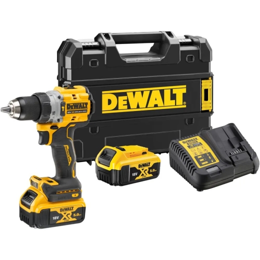 Дрель-шуруповерт аккумуляторная безщеточная ударная DeWALT DCD805P2T Дрель-шуруповерт аккумуляторная безщеточная ударная DeWALT DCD805P2T