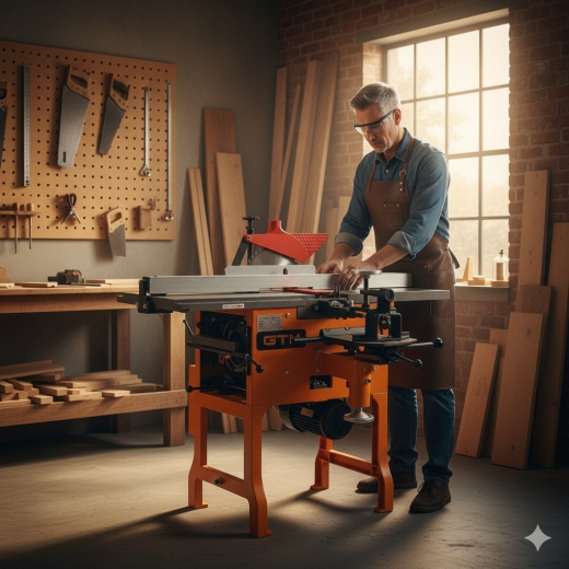 Верстат деревообробний комбінований GTM MQ393A - 2