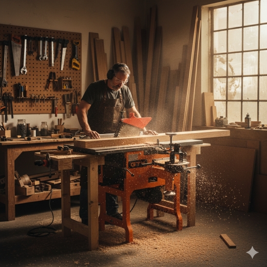 Верстат деревообробний комбінований GTM MQ393A - 3