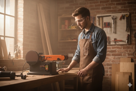 Шлифовальный станок GTM SD46 370 Вт - 6