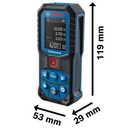 Лазерний далекомір Bosch GLM 50-22 з чохлом - 4