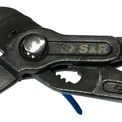 Переставні кліщі S&R 277175025 175х25 мм з кнопкою фіксації - 5