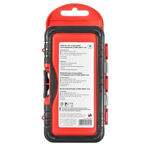 Набор бит Stark SBKIT-218 для ремонта электроники с битодержателем - 6