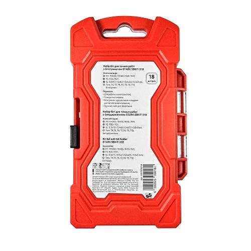 Набор бит для точных работ с битодержателем Stark SBKIT-318 - 2