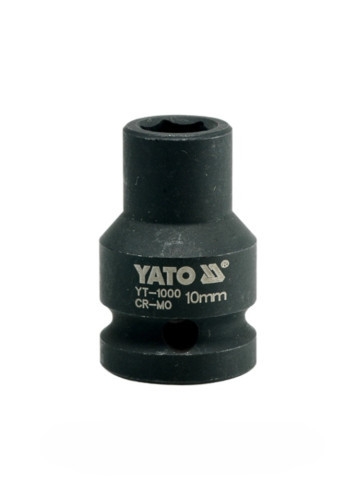 Головка торцевая ударная шестигранная YATO YT-1000 1/2" М10 x 39 мм - 1