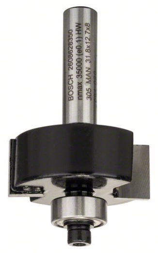 Фальцевая фреза с шарикоподшипником Bosch Standard for Wood 8x31,8x54 мм Фальцевая фреза с шарикоподшипником Bosch Standard for Wood 8x31,8x54 мм