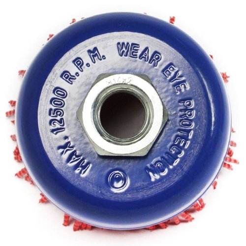 Щетка чашечная S&R 136860075 75 мм нейлоновая - 3