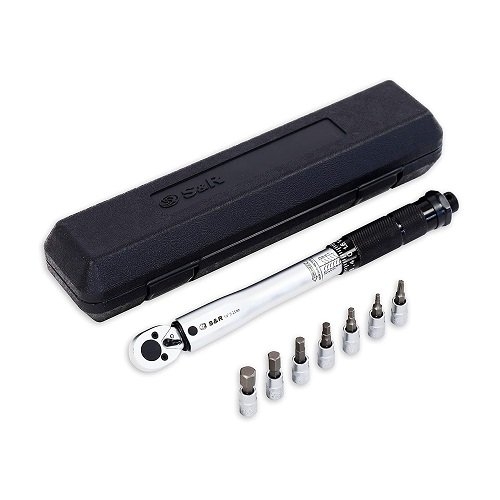 Ключ динамометричний S&R 465014025 + 7 біт - 1